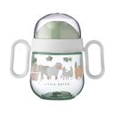 Cană pentru copii verde-deschis din tritan 200 ml Little farm – Mepal