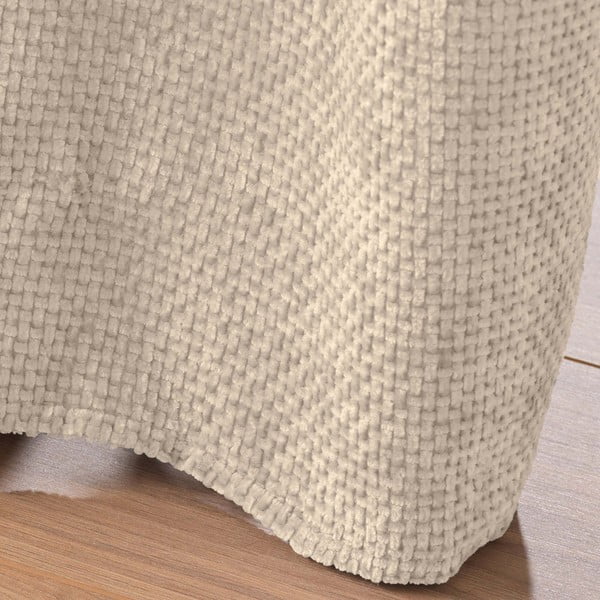 Draperie bej din janilie 140x260 cm Leo – douceur d'intérieur-image-4