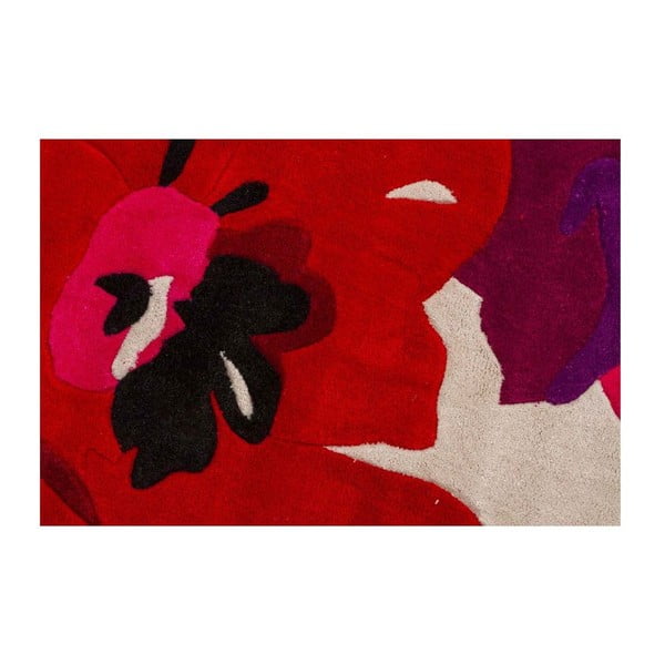 Covor Bloom 80x150 cm, roșu-image-3