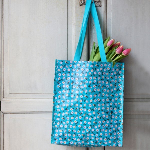 Sacoșă pentru cumpărături Rex London Daisy, albastru-image-1