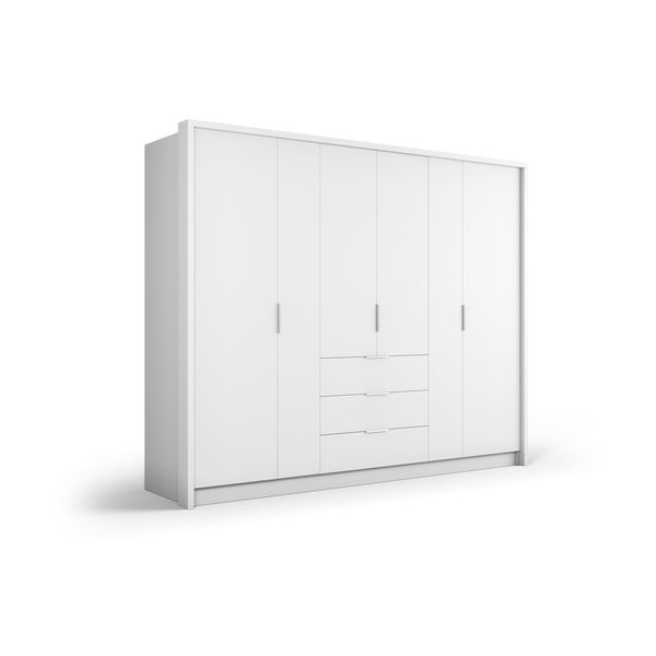 Dulap alb 255x217 cm Wells - Cosmopolitan Design-image-2