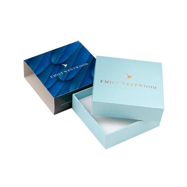 Colier damă Emily Westwood, perlă, auriu -image-1