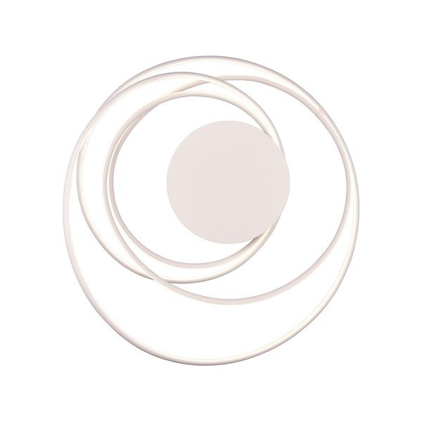 Plafonieră albă LED cu abajur din metal Nala – Trio Select-image-3