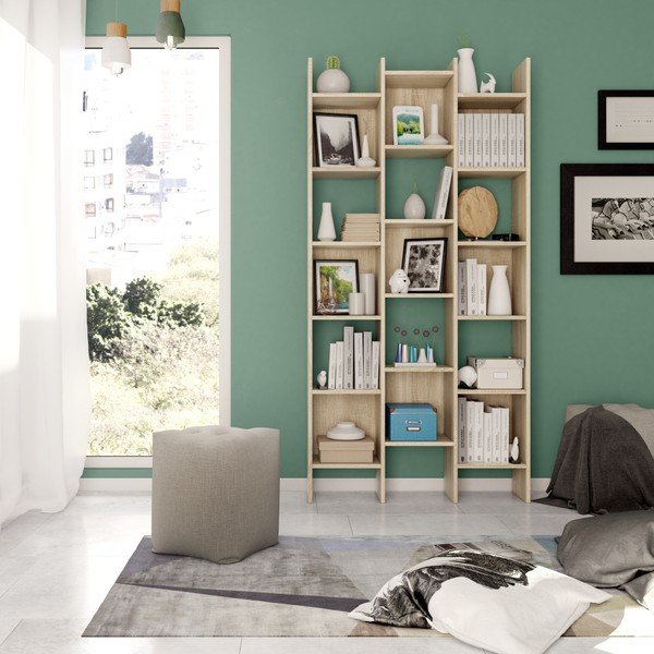 Bibliotecă Evergreen House High, maro-image-1