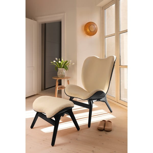 Plafonieră în culoare naturală din lemn masiv de stejar cu abajur din lemn ø 35 cm Clava Up – UMAGE-image-3