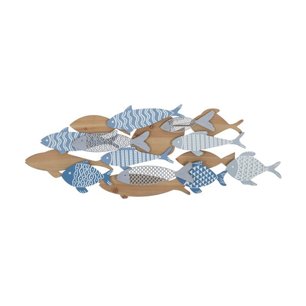 Decorațiune de perete din metal 91x33,5 cm Fish – Mauro Ferretti