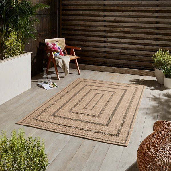 Covor de exterior maro deschis 120x170 cm Nomad – Think Rugs-image-1