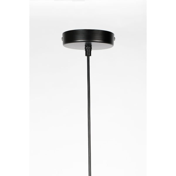 Lustră White Label Lena, ø 37 cm, negru-image-2