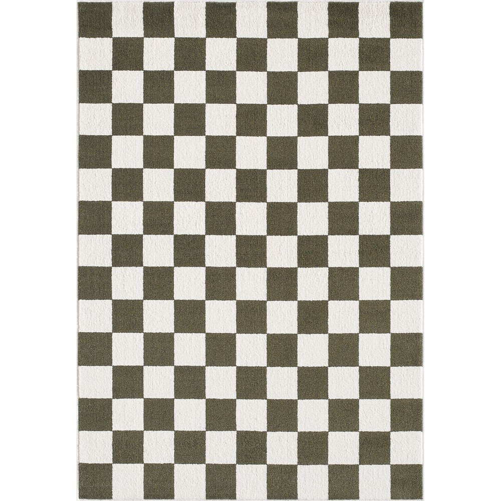 Covor verde/crem 160x230 cm Bistro – ESTE