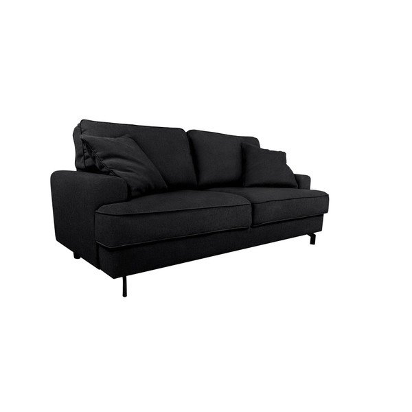 Canapea cu 3 locuri Kooko Home Salsa, negru -image-2