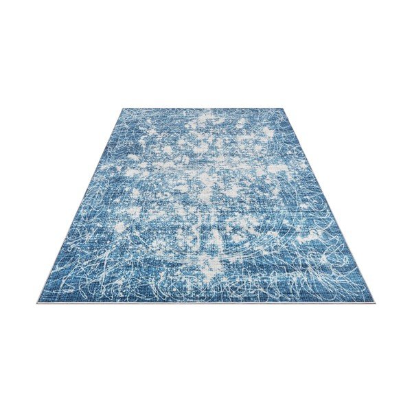 Covor albastru 150x80 cm - Ragami-image-2