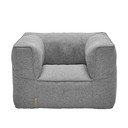 Fotoliu de grădină gri capitonat Grow – Blomus