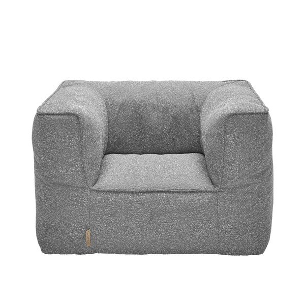 Fotoliu de grădină gri capitonat Grow – Blomus