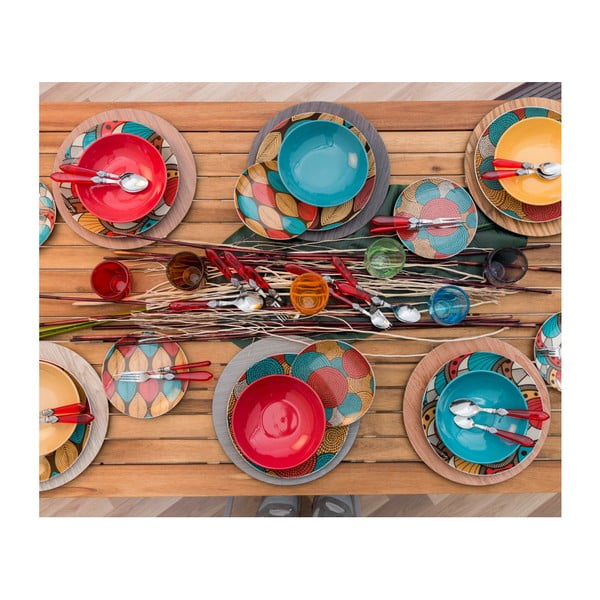 Set veselă cu 18 piese Villa d´Este Africa-image-1