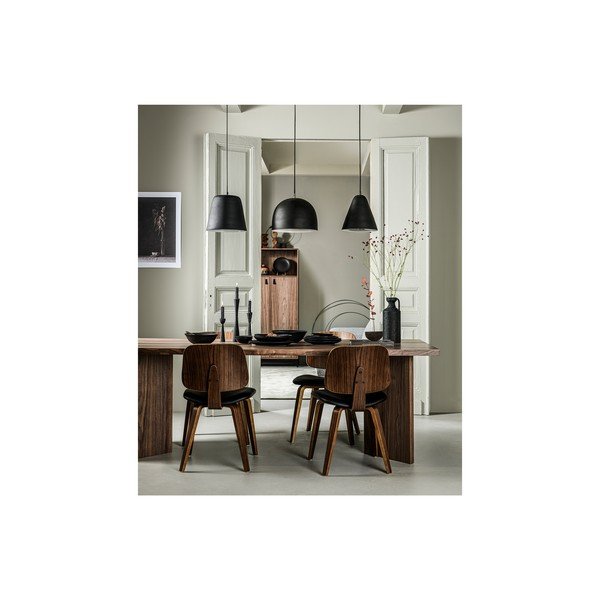 Scaun de dining negru-natural Classic – vtwonen-image-1