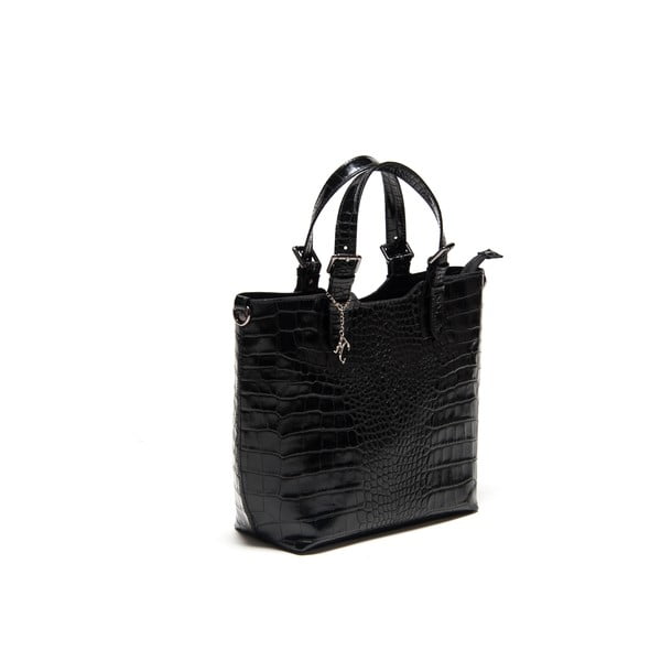 Geantă din piele Renata Corsi 635 Nero, negru -image-2