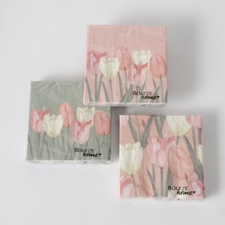 Șervețele de hârtie  60 buc Tulipa - Boltze
