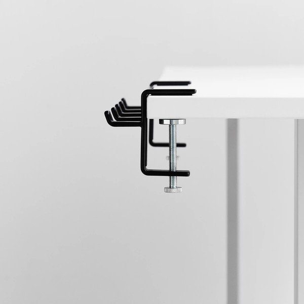 Cârlig negru mat ajustabil din oțel Tower – YAMAZAKI-image-4