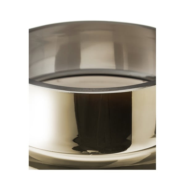 Vază din sticlă suflată manual Westwing Collection Uma, înălțime 20 cm, auriu-image-4