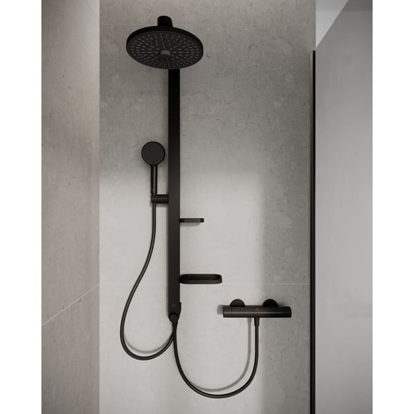 Set de duș negru mat din metal 110 cm ALU+ – Ideal Standard-image-4
