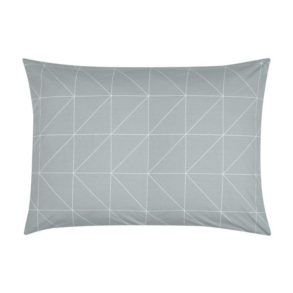 Față de pernă decorativă din bumbac ranforce by46, 50 x 70 cm, gri-image-1