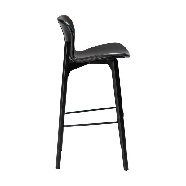 Scaun de bar negru (înălțime șezut 68 cm) Paragon – DAN-FORM Denmark-image-2