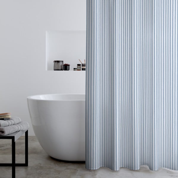 Perdea de duș 180x180 cm Timeless Stripe – Catherine Lansfield-image-1