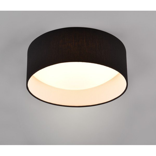 Plafonieră neagră LED ø 30 cm Locarno – Reality-image-1