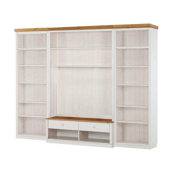 Set TV alb din lemn de pin 288x223 cm Anita – Støraa-image-2