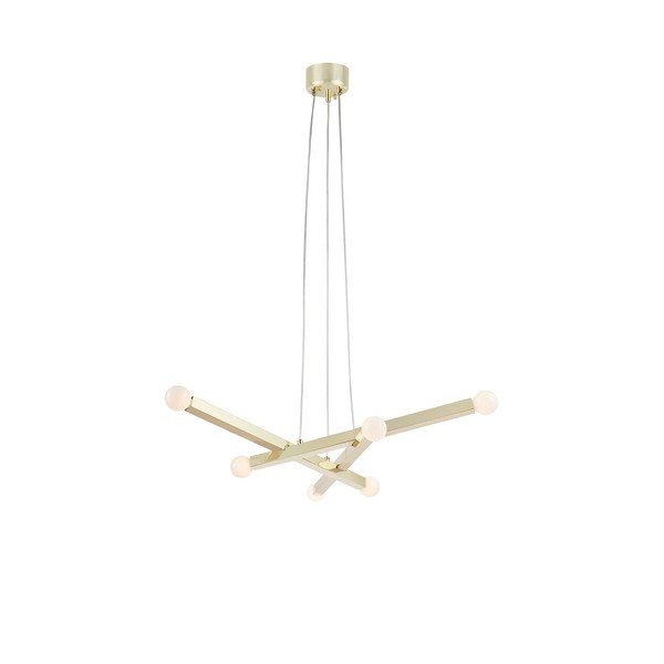 Lustră alămie din metal ø80x10 cm Stack – Markslöjd