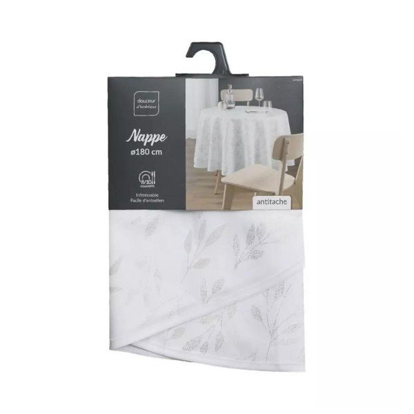 Față de masă ø 180 cm Lonigold – douceur d'intérieur