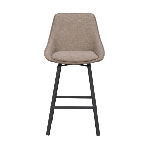 Scaune de bar bej 2 buc. (înălțime șezut 65 cm) Alison – Rowico-image-2