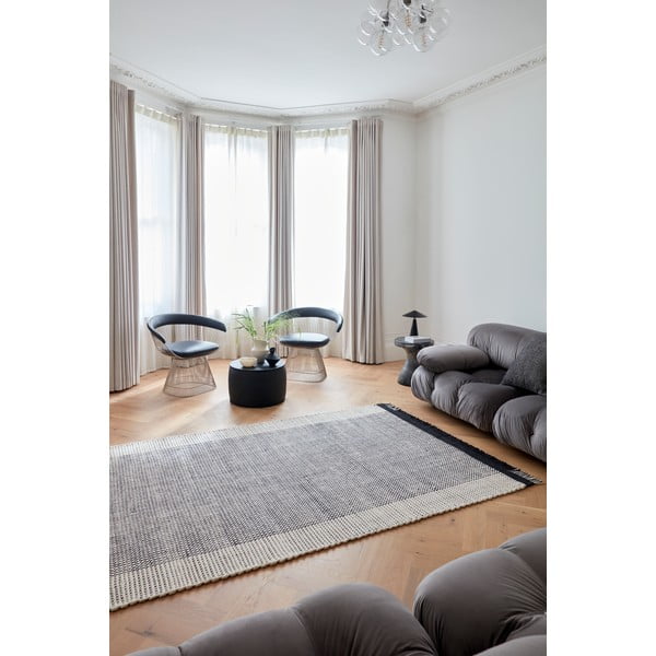 Covor gri handmade din lână 160x230 cm Avalon – Asiatic Carpets-image-2