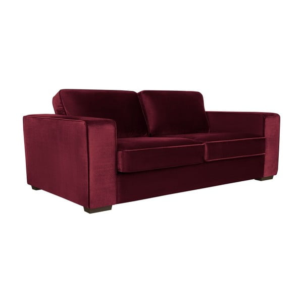 Canapea cu 3 locuri Cosmopolitan Denver, roșu burgundy