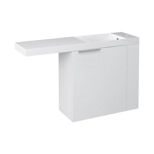 Dulap fără chiuvetă alb suspendat 50x50 cm Latus Vi – Sapho