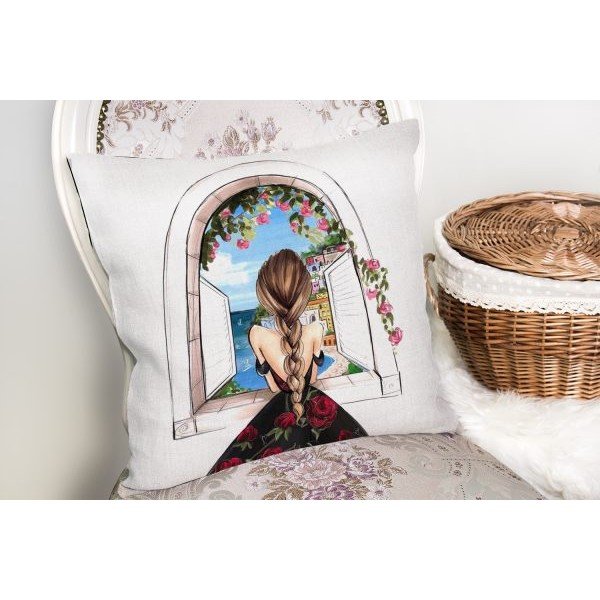 Față de pernă Minimalist Cushion Covers Samia, 45 x 45 cm-image-2