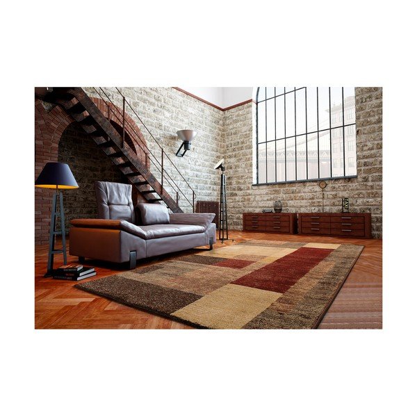 Covor Universal Delta, 125 x 67 cm, maro-image-1
