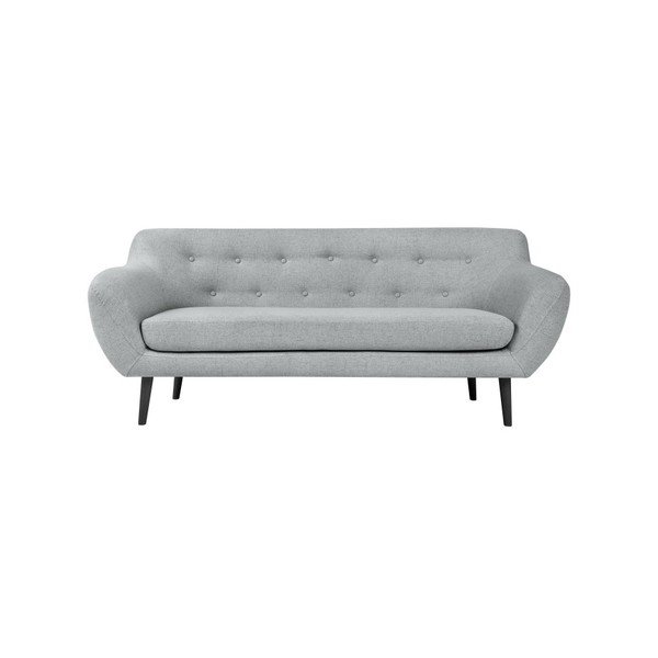 Canapea Mazzini Sofas Piemont, gri deschis, 188 cm-image-2