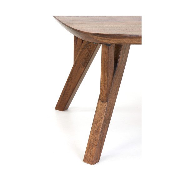 Măsuță de cafea în culoare naturală închisă din lemn de acacia 65x120 cm Quenza – Light & Living-image-4