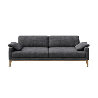 Canapea MESONICA Musso, gri închis, 211 cm