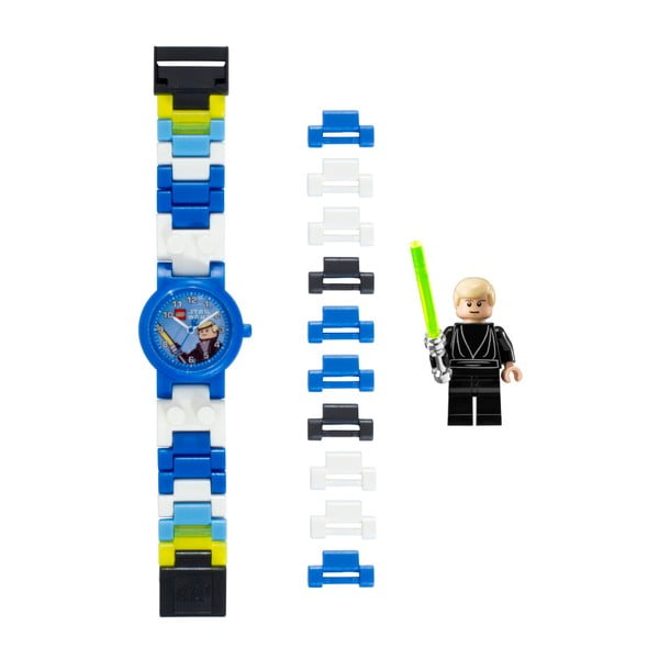  Ceas de mână și figurină LEGO® Star Wars Luke Skywalker