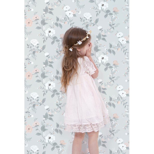 Tapet pentru copii 10 m x 50 cm Symphony Of Roses – Lilipinso-image-2