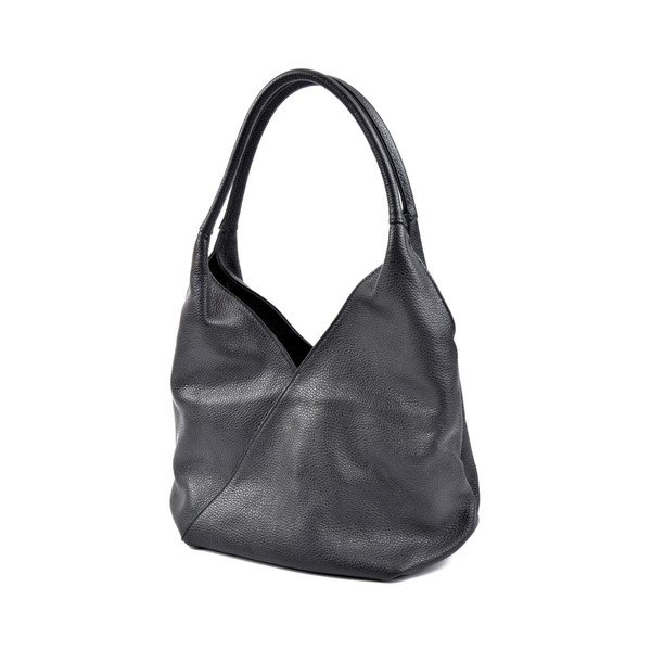 Geantă din piele Roberta M Alice, negru-image-2