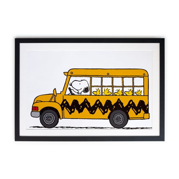 Tablou/poster înrămat Really Nice Things Bus, 40 x 60 cm
