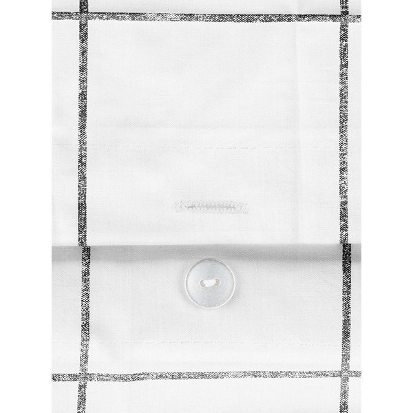 Lenjerie de pat din bumbac Westwing Collection Juna, 135 x 200 cm, alb-negru-image-3
