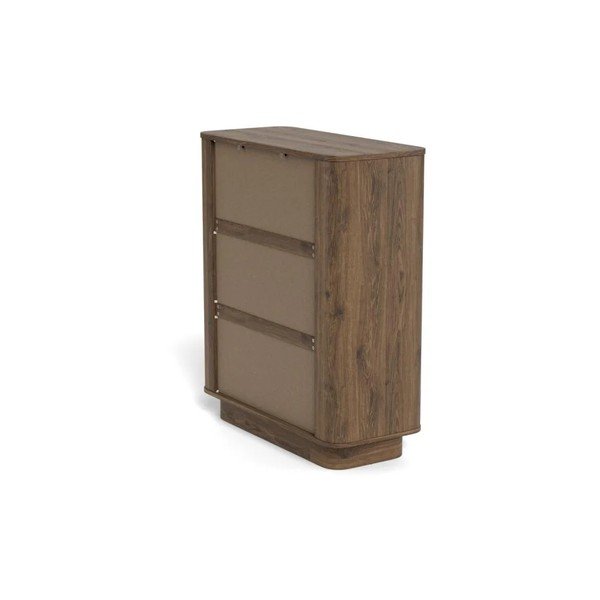 Comodă în culoare naturală închisă cu aspect de lemn de stejar 90x107x40 cm Atmore – Actona-image-4