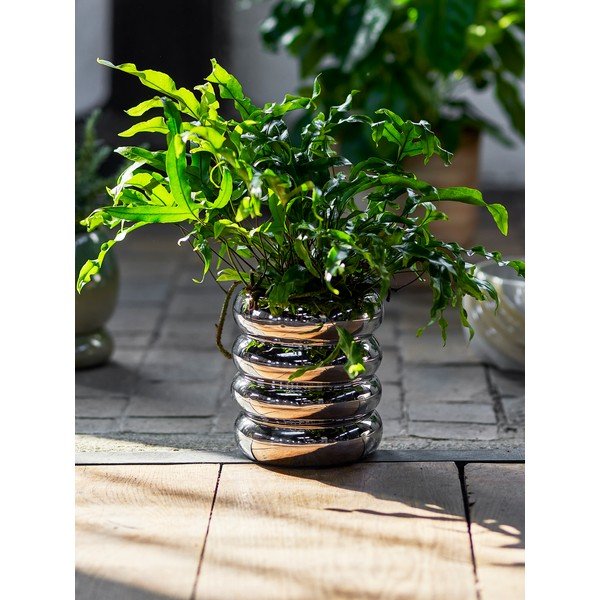 Ghiveci decorativ din gresie ø 16 cm Shine – Bloomingville-image-1
