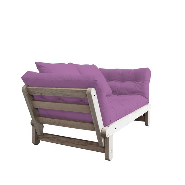 Canapea extensibilă Karup Beat Beech/Taffy Pink-image-4