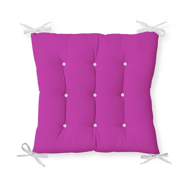 Pernă pentru scaun cu amestec de bumbac Minimalist Cushion Covers Lila, 40 x 40 cm