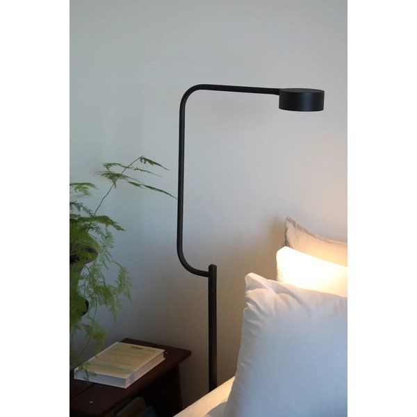 Lampadar negru LED cu intensitate reglabilă cu abajur din metal (înălțime 130 cm) Hugo – Markslöjd-image-2